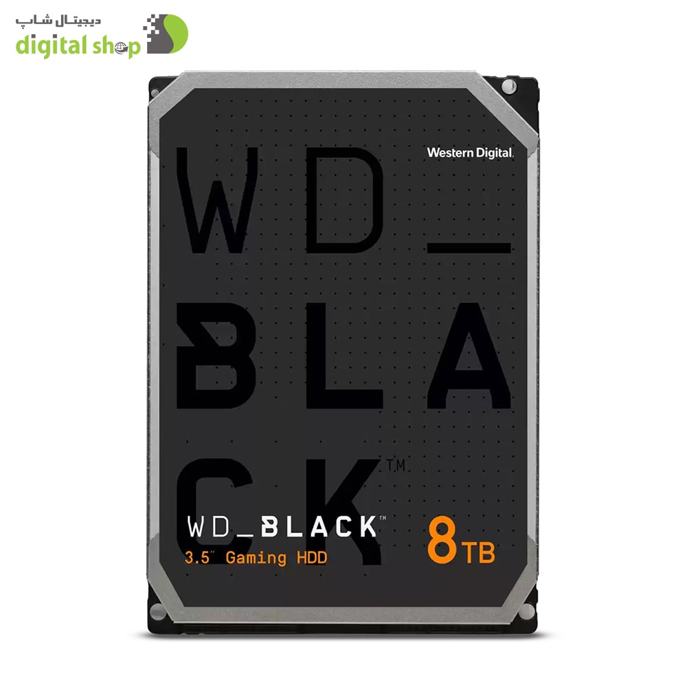 هارددیسک اینترنال وسترن دیجیتال مدل Black ظرفیت 8 ترابایت