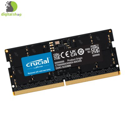 رم لپ تاپ DDR5 تک کاناله 4800 مگاهرتز CL40 کروشیال مدل CT16G48C40S5 ظرفیت 16 گیگابایت