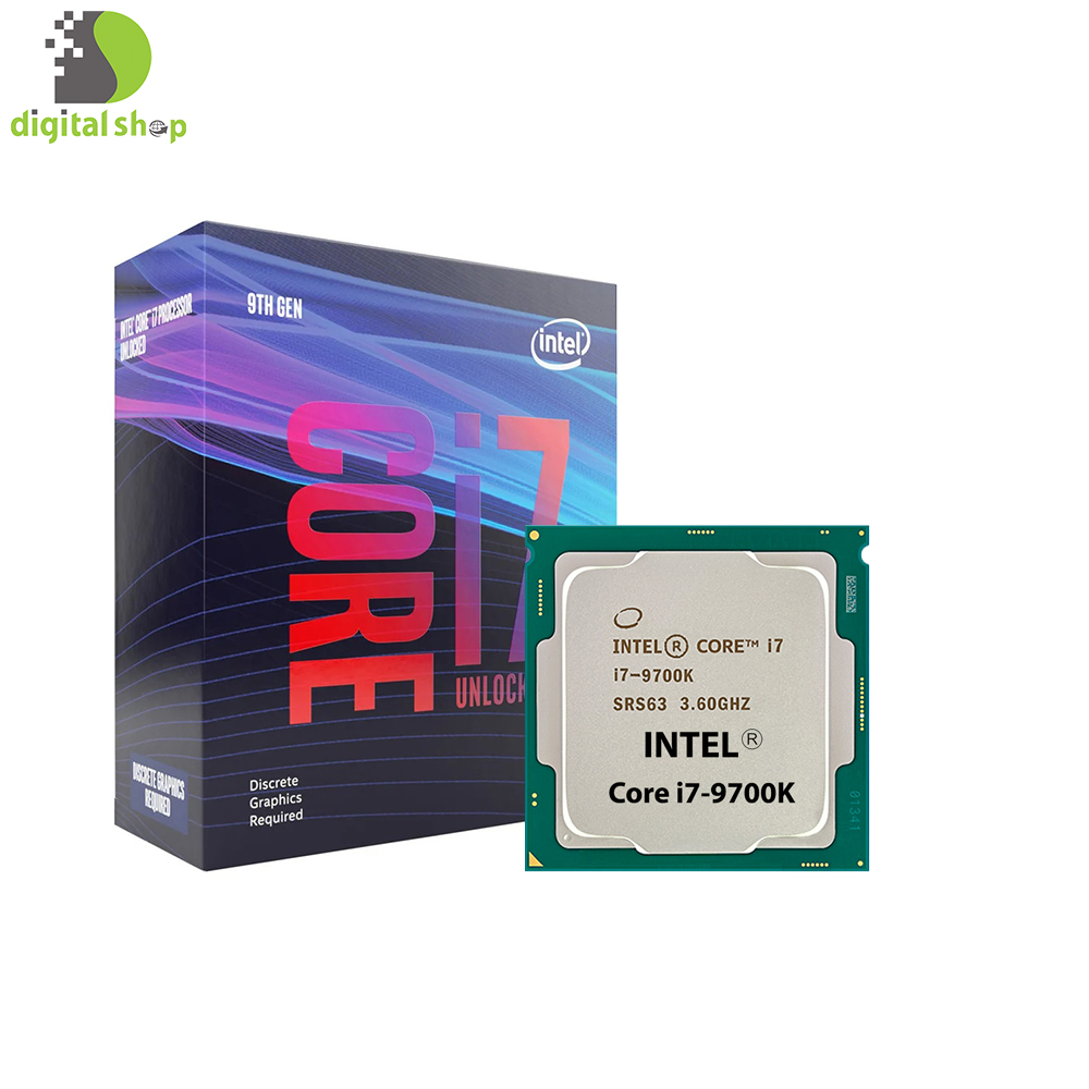 پردازنده مرکزی اینتل مدل Intel Core i7-9700K - فروشگاه اینترنتی دیجیتال شاپ