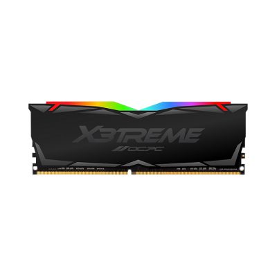 رم کامپیوتر او سی پی سی DDR4 – 3200 تک کاناله مدل X3TREME RGB ظرفیت 8 گیگابایت Black