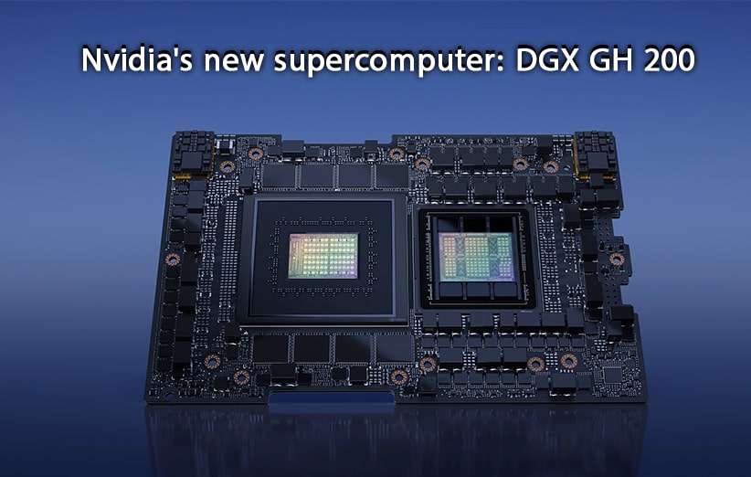 معرفی ابرکامپیوتر DGX GH200 انویدیا