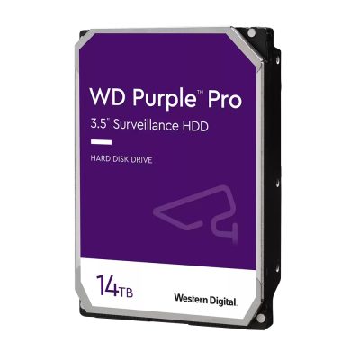 هارد دیسک اینترنال وسترن دیجیتال مدل Purple ظرفیت 14 ترابایت