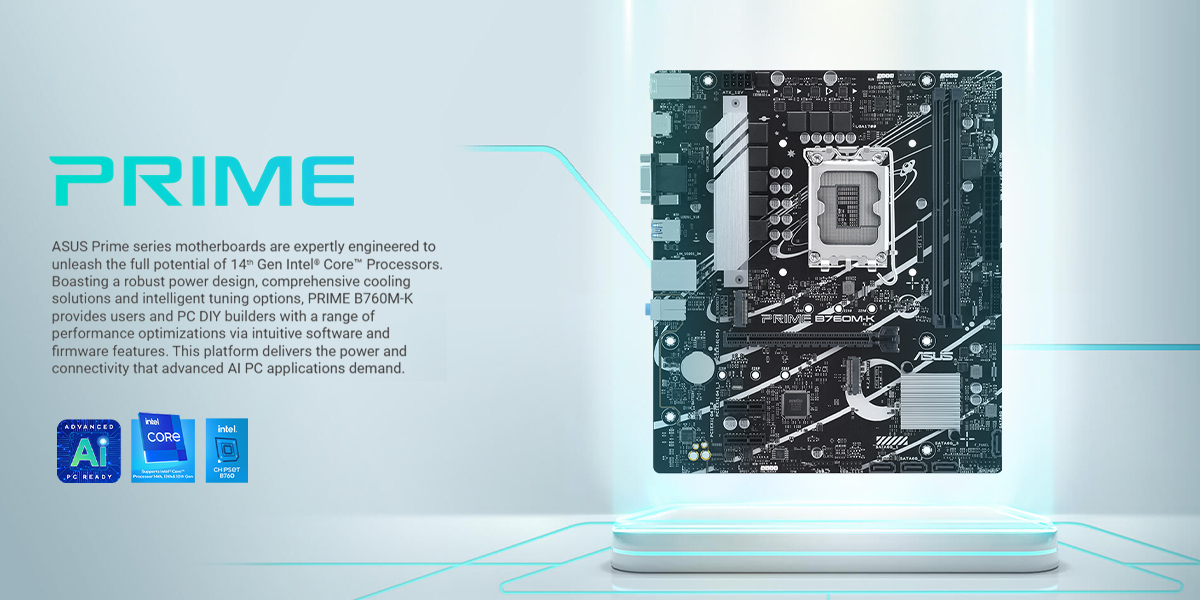 مادربورد ASUS PRIME B760M-K