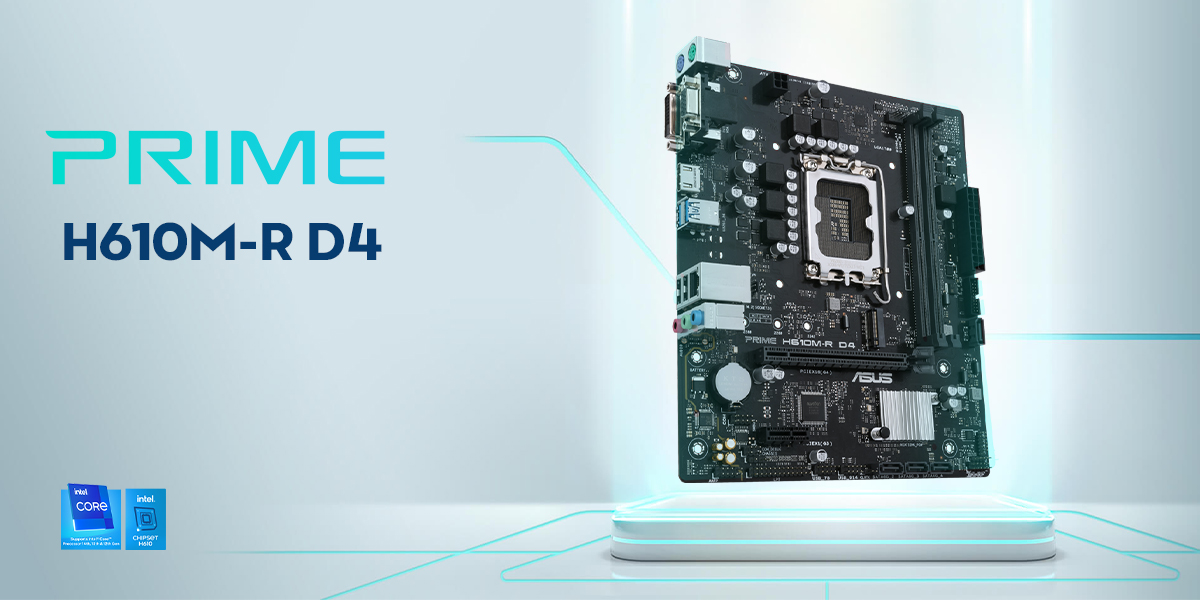 مادربرد ایسوس مدل PRIME H610M-R D4-SI