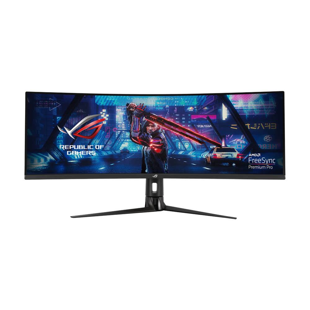 مانیتور گیمینگ خمیده ایسوس مدل ROG STRIX XG49VQ سایز 49 اینچ