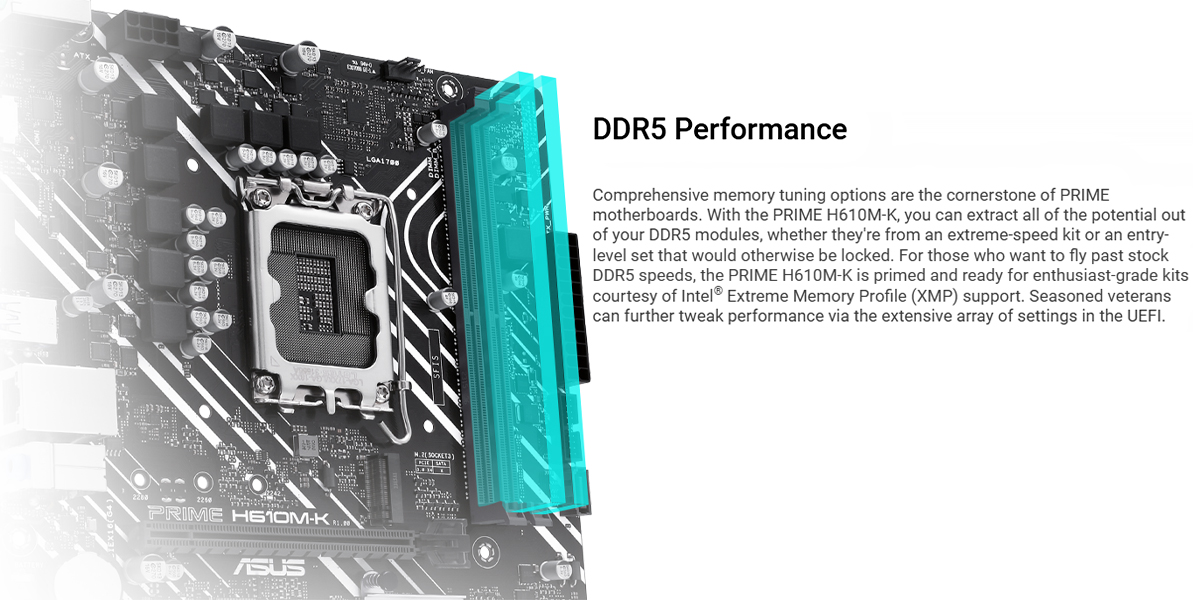 قیمت خرید مادربرد ایسوس مدل PRIME H610M-K