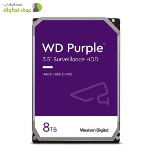 هارددیسک اینترنال وسترن دیجیتال مدل Purple WD82PURZ ظرفیت 8 ترابایت