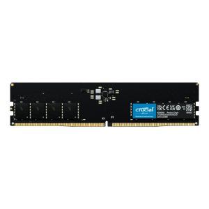 رم کامپیوتر DDR5 تک کاناله 4800 مگاهرتز CL40 کروشیال مدل CT32G48C40U5 ظرفیت 32 گیگابایت